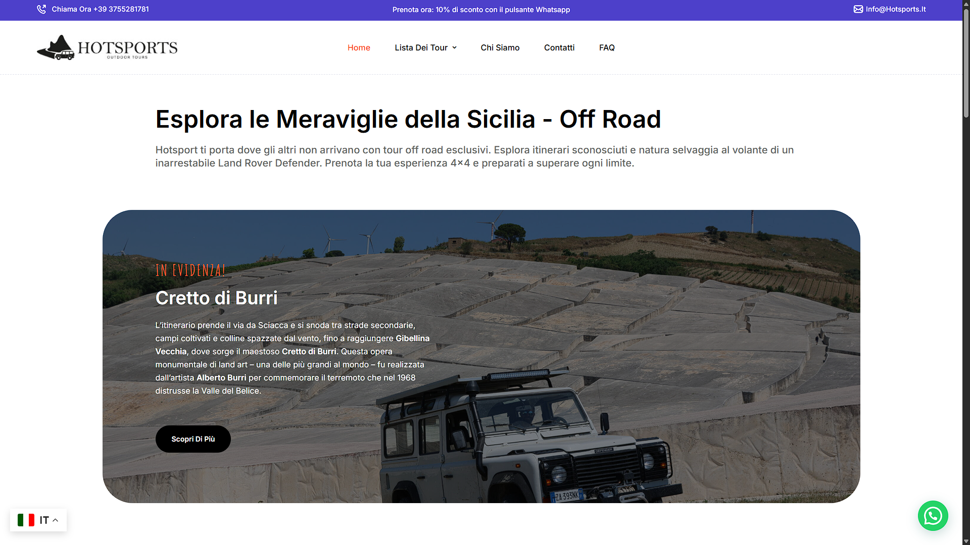 Hotsports Escursioni Off Road