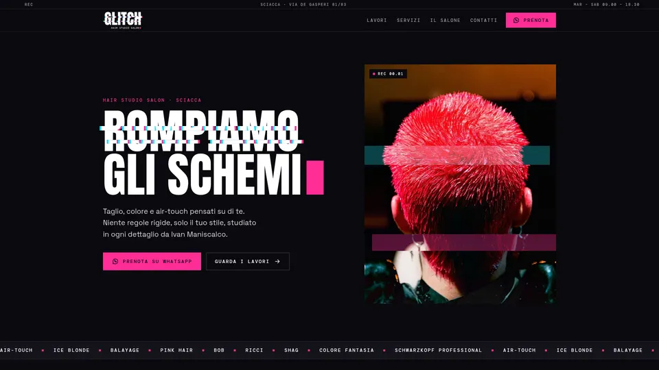 Glitch Hair Studio Salon